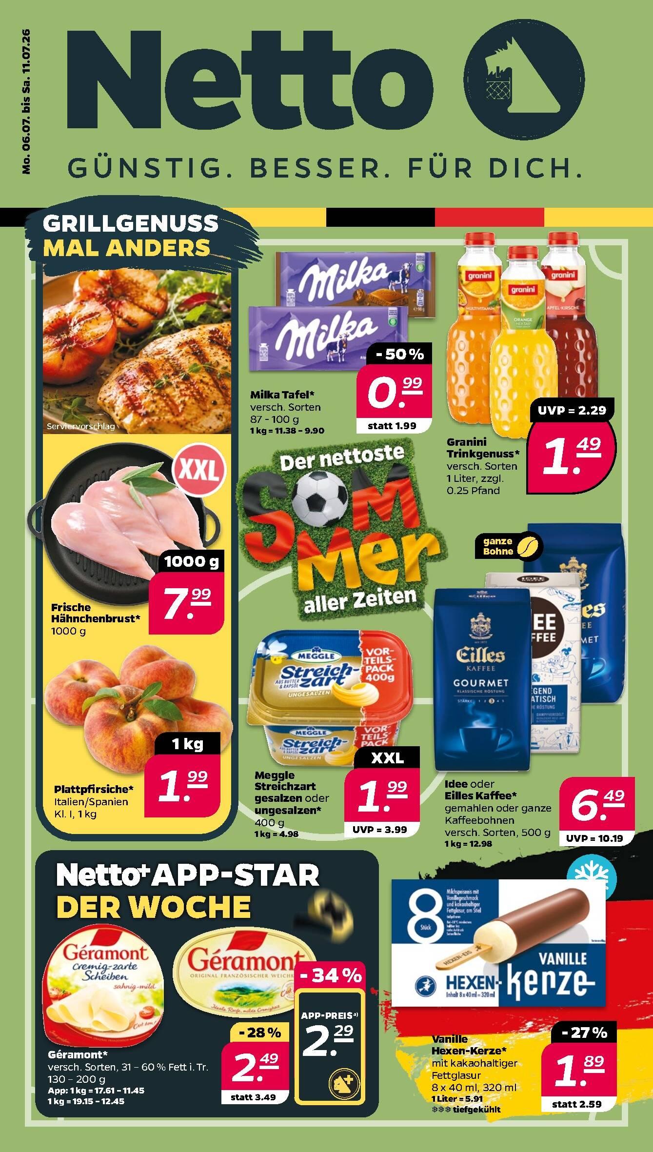 Netto Aktueller Prospekt ab Montag Seite 1