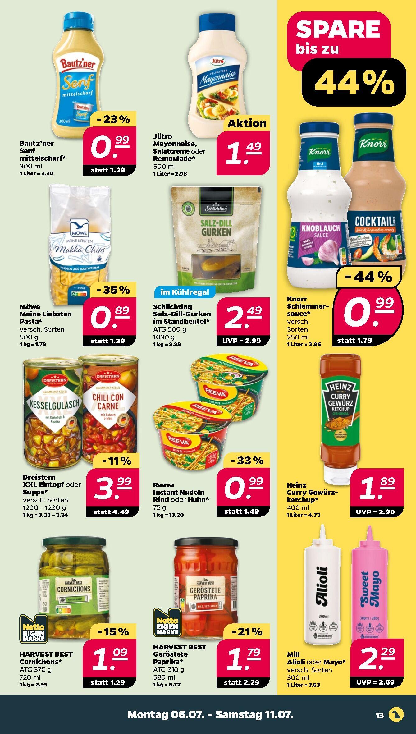 Netto Aktueller Prospekt ab Montag Seite 13