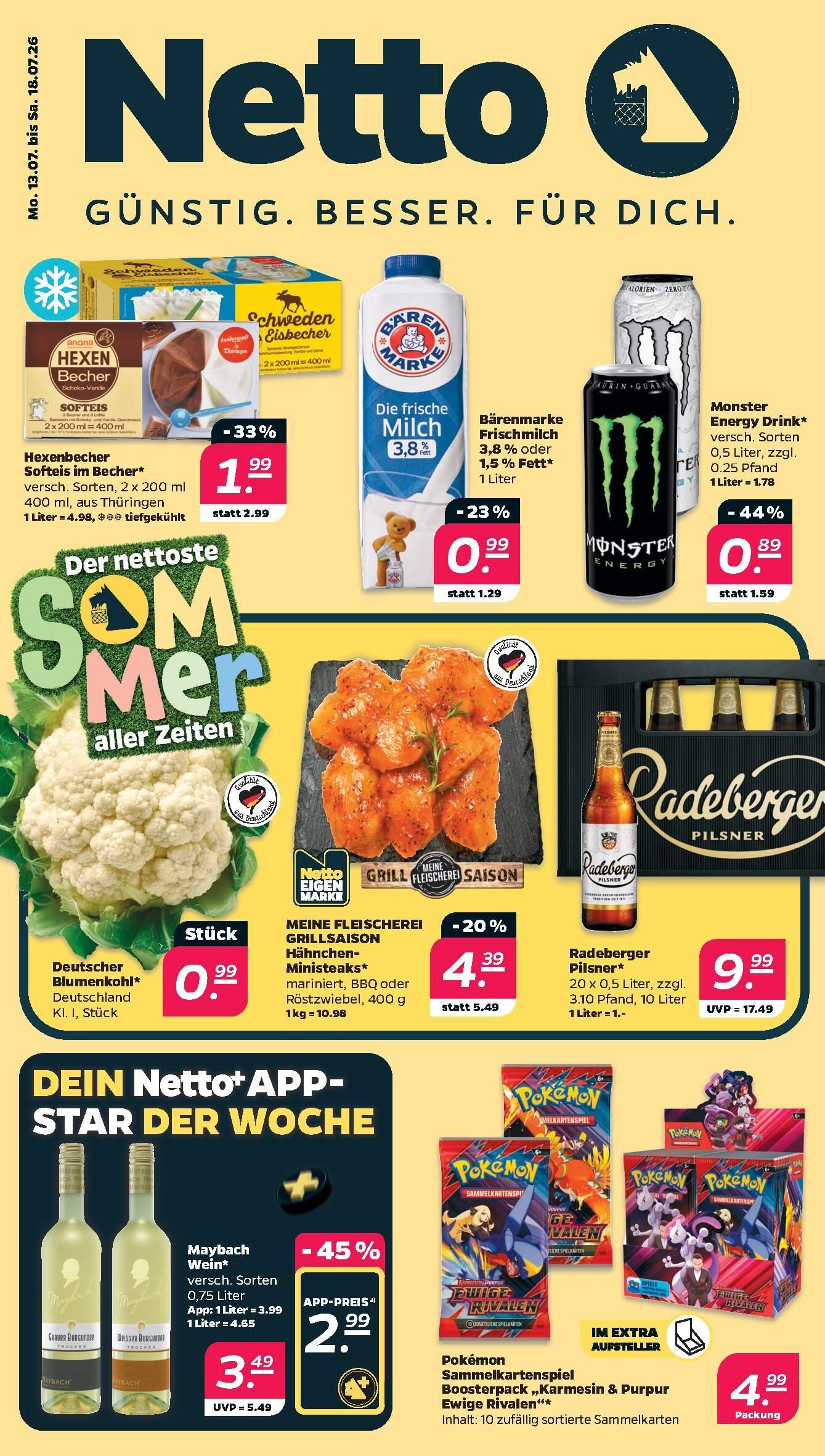 Netto Aktueller Prospekt ab Montag Seite 1