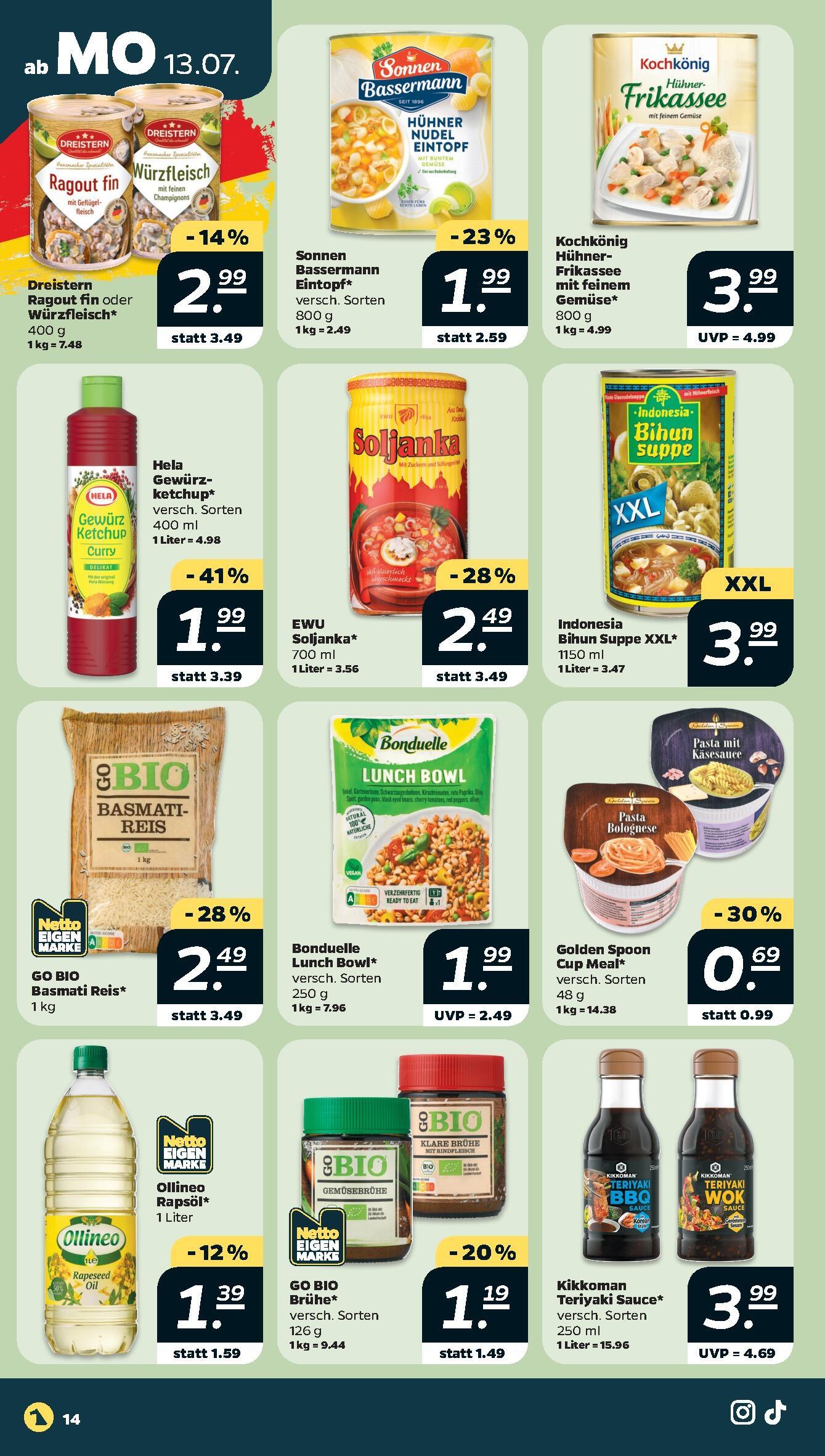 Netto Aktueller Prospekt ab Montag Seite 14