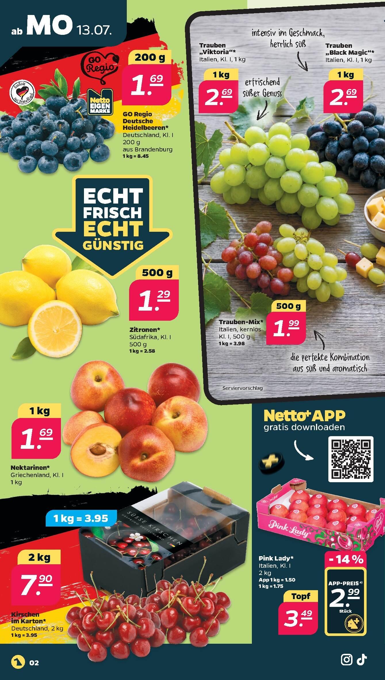 Netto Aktueller Prospekt ab Montag Seite 2