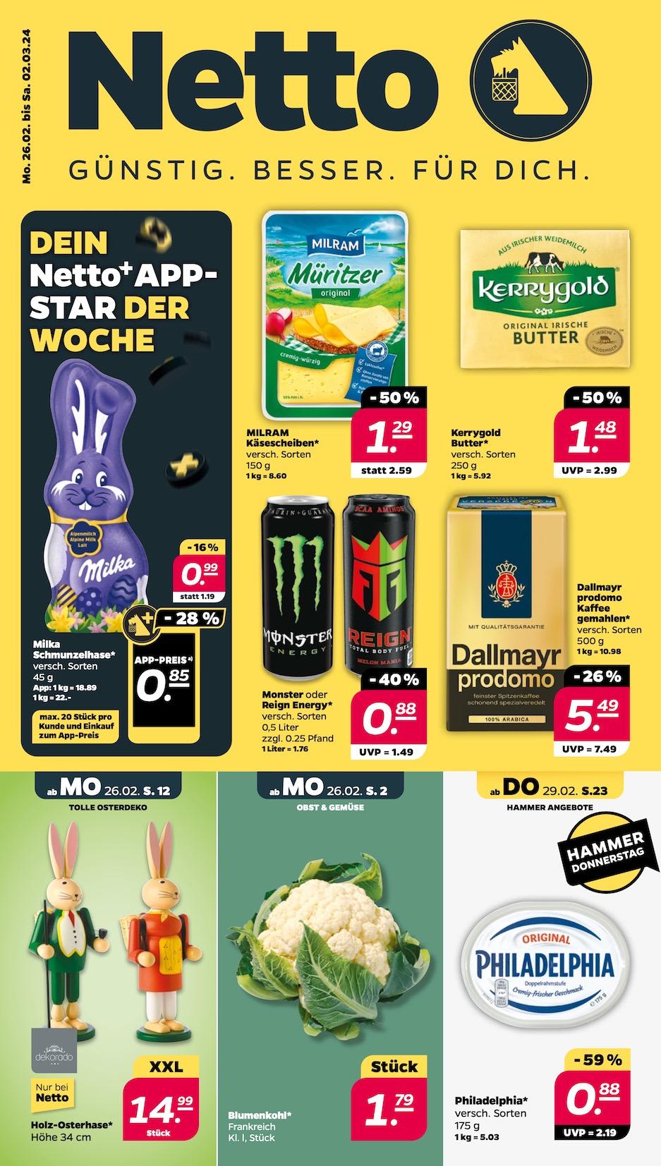 Netto Aktueller Prospekt ab Montag Seite 1