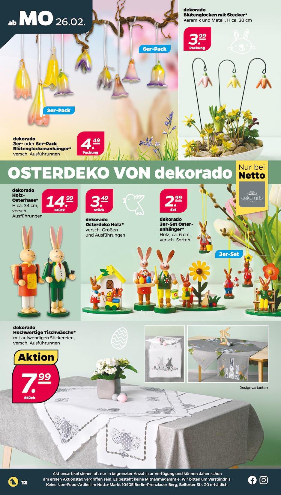 Netto Aktueller Prospekt ab Montag Seite 12