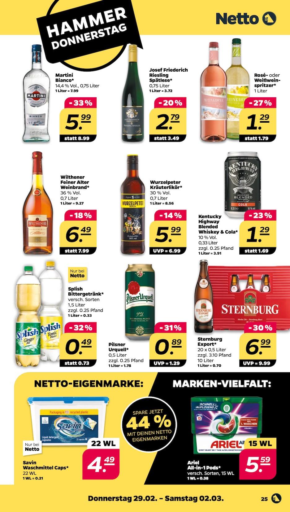 Netto Aktueller Prospekt ab Montag Seite 25
