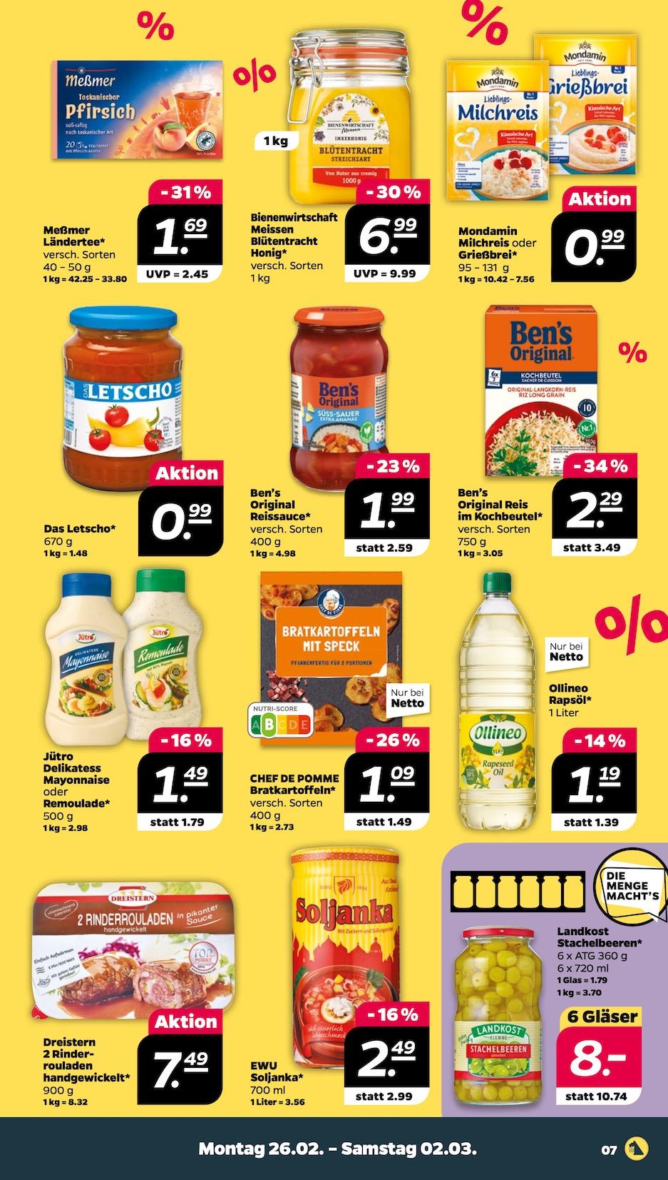 Netto Aktueller Prospekt ab Montag Seite 7