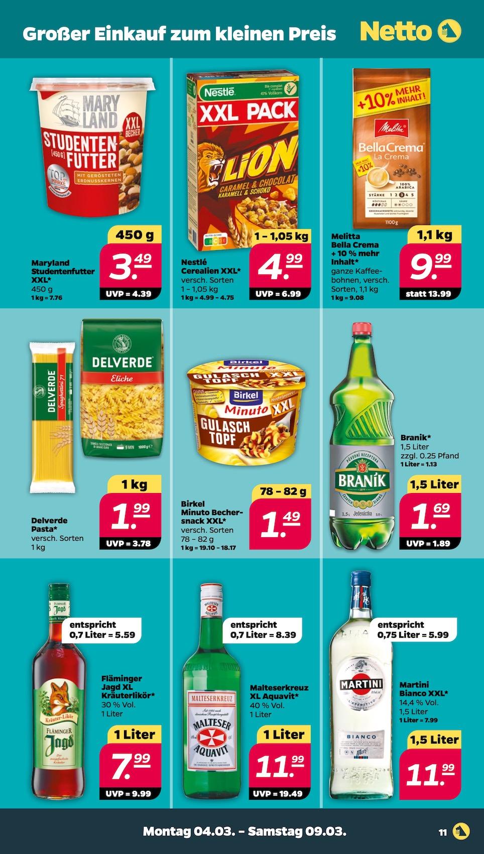 Netto Aktueller Prospekt ab Montag Seite 11