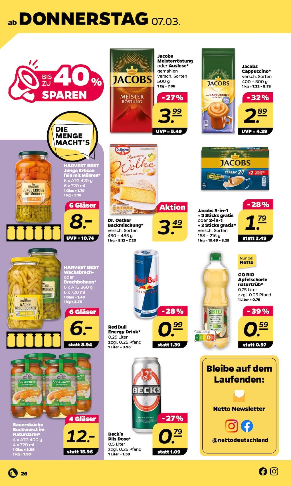 Netto Aktueller Prospekt ab Montag Seite 26