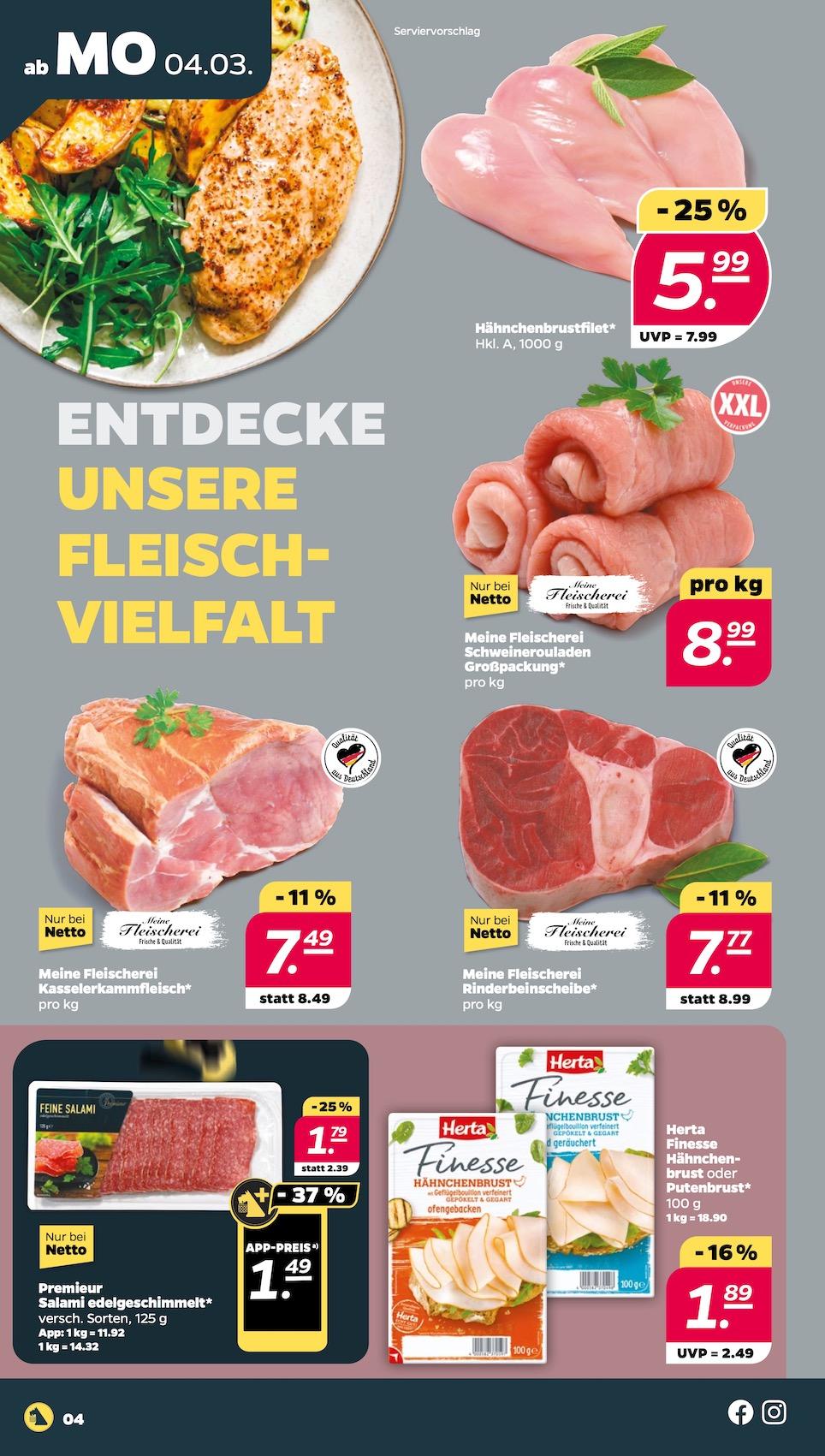 Netto Aktueller Prospekt ab Montag Seite 4