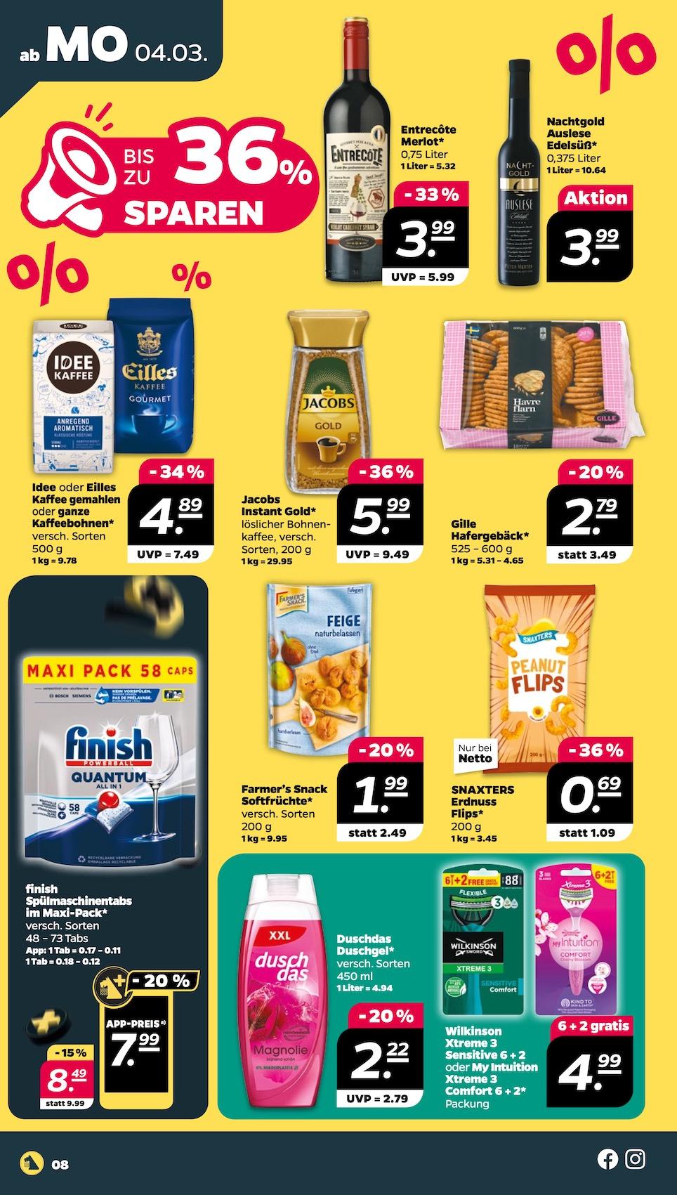 Netto Aktueller Prospekt ab Montag Seite 8
