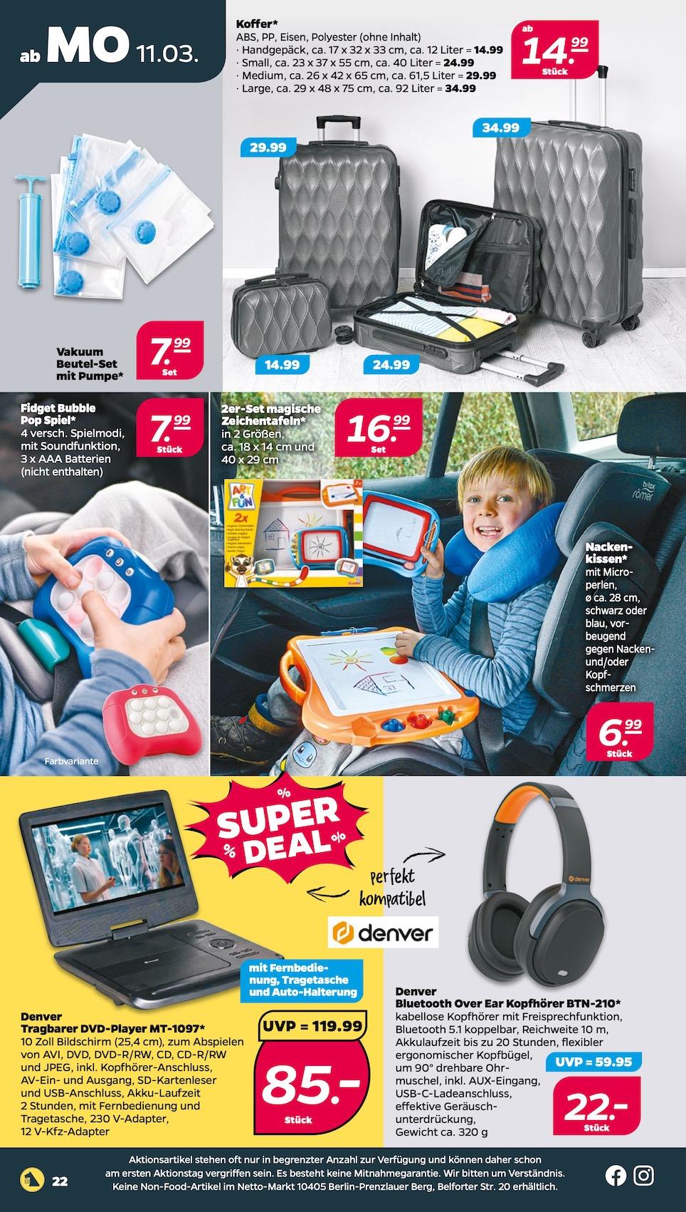 Netto Aktueller Prospekt ab Montag Seite 22