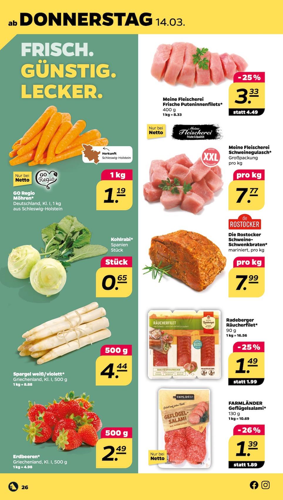 Netto Aktueller Prospekt ab Montag Seite 26