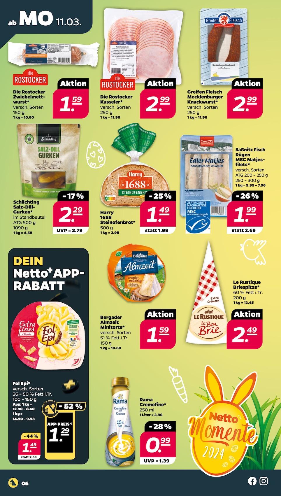 Netto Aktueller Prospekt ab Montag Seite 6