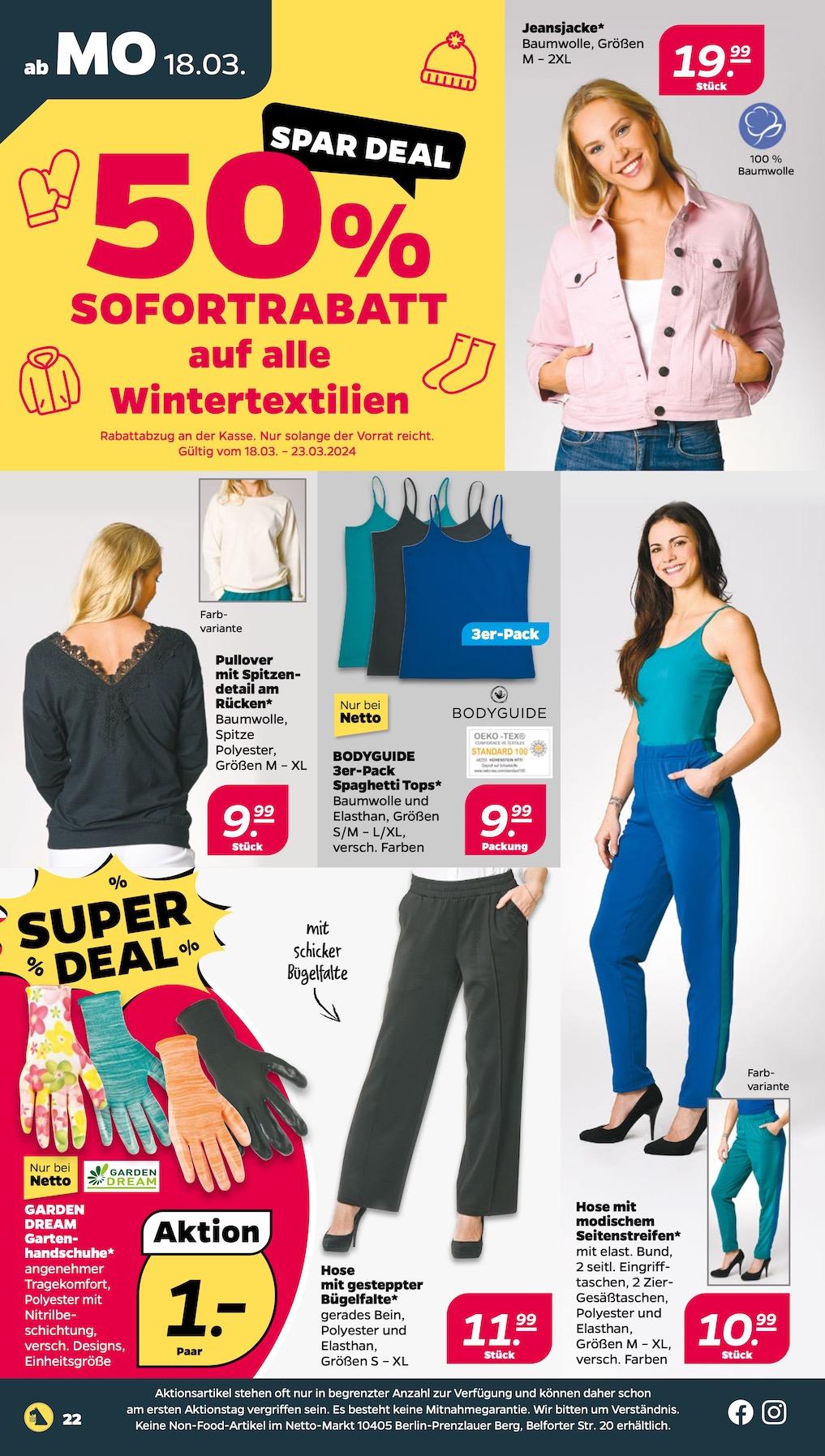 Netto Aktueller Prospekt ab Montag Seite 22