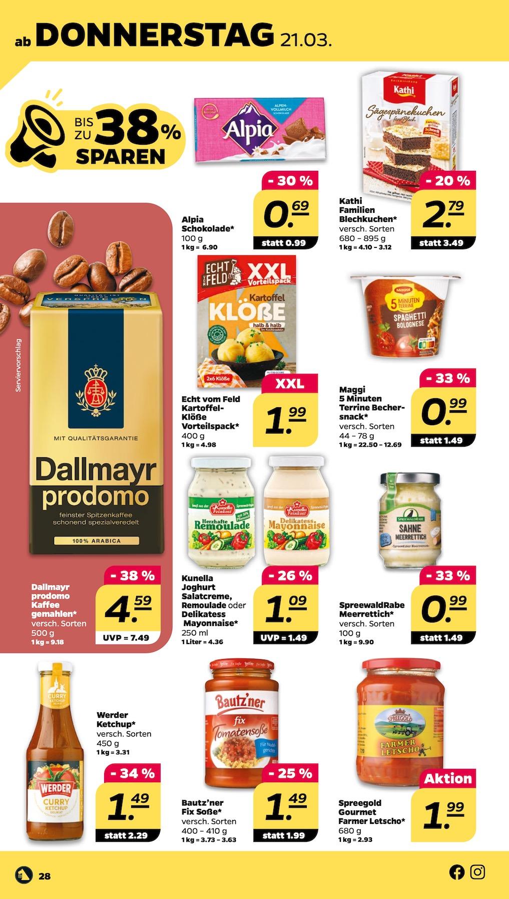 Netto Aktueller Prospekt ab Montag Seite 28