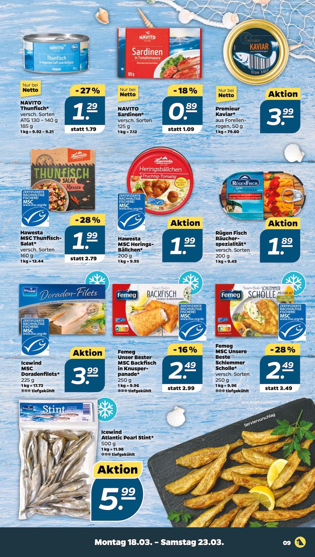 Netto Aktueller Prospekt ab Montag Seite 9