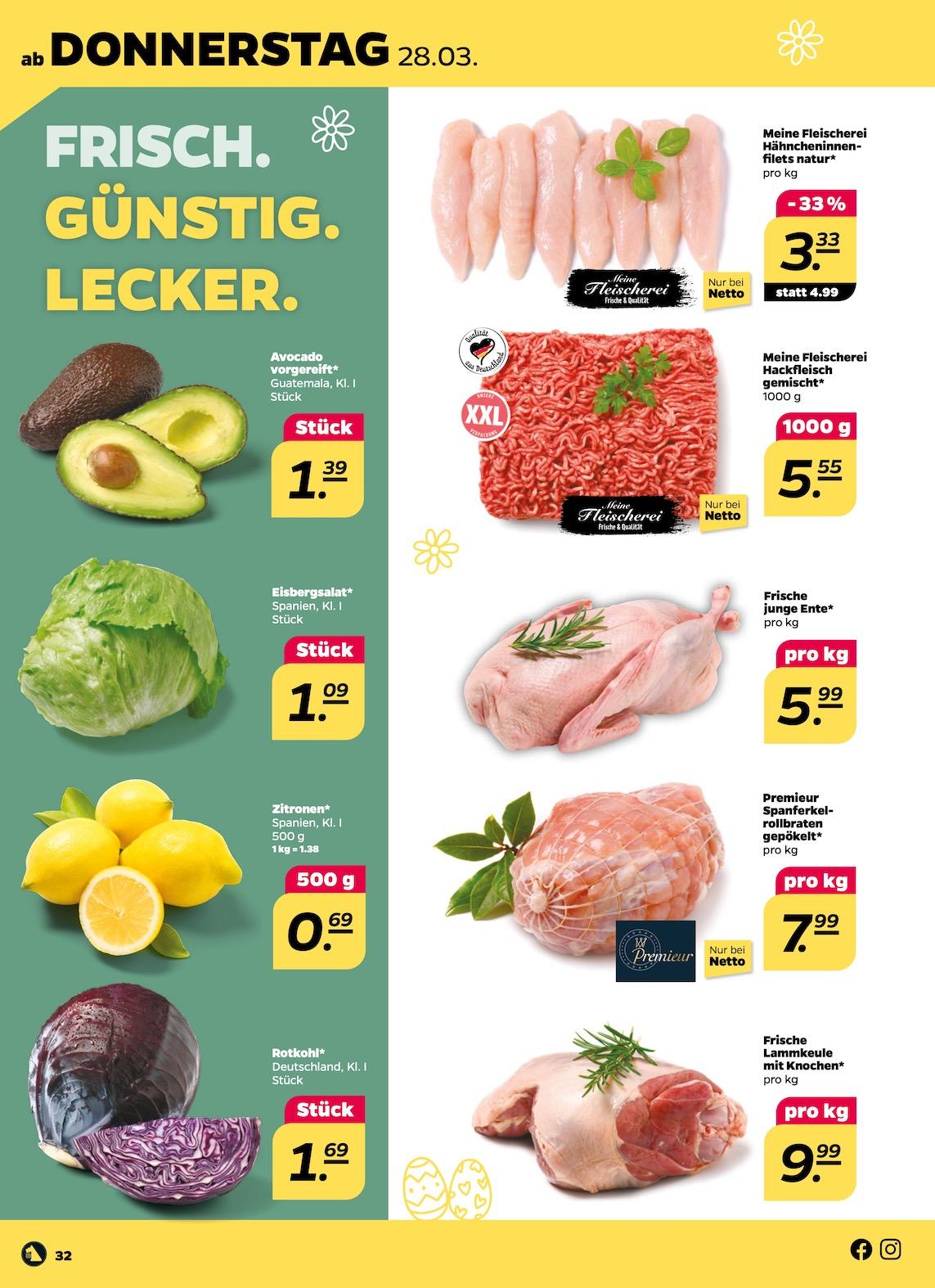 Netto Aktueller Prospekt ab Montag Seite 28