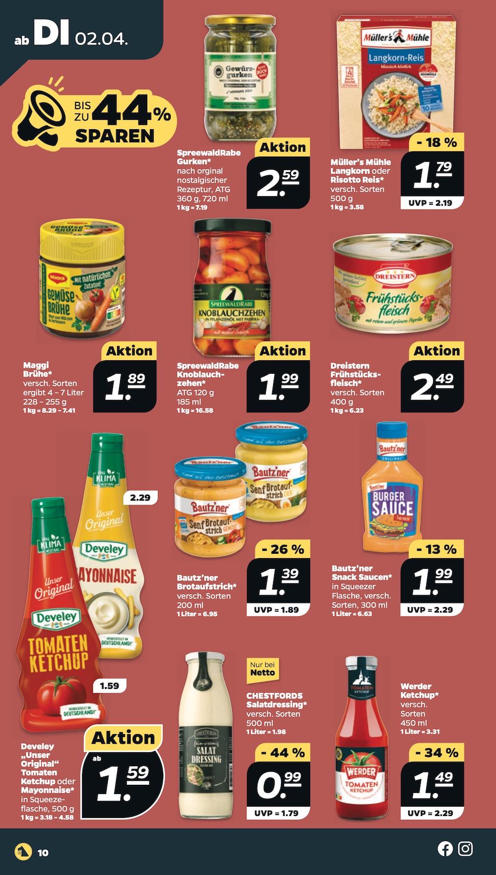 Netto Aktueller Prospekt ab Dienstag Seite 10