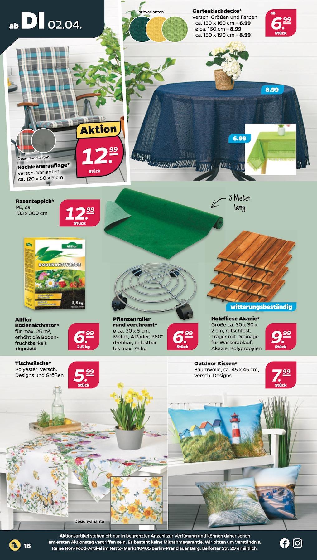 Netto Aktueller Prospekt ab Dienstag Seite 16