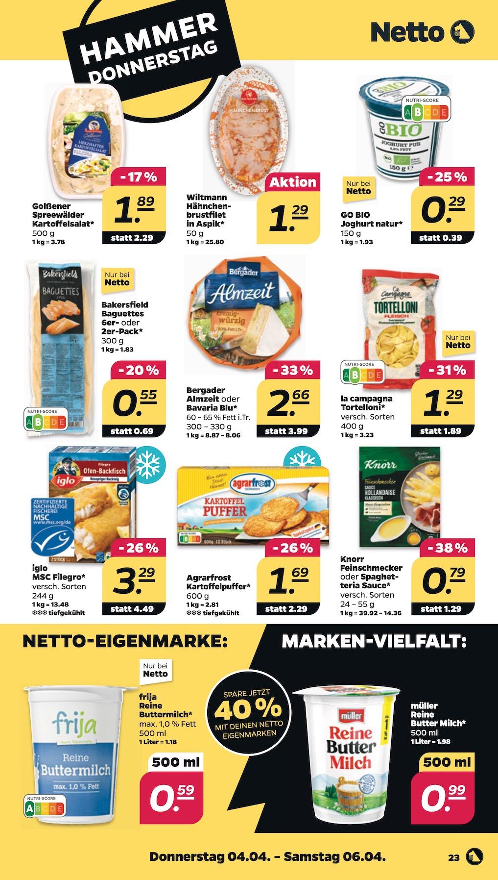 Netto Aktueller Prospekt ab Dienstag Seite 23