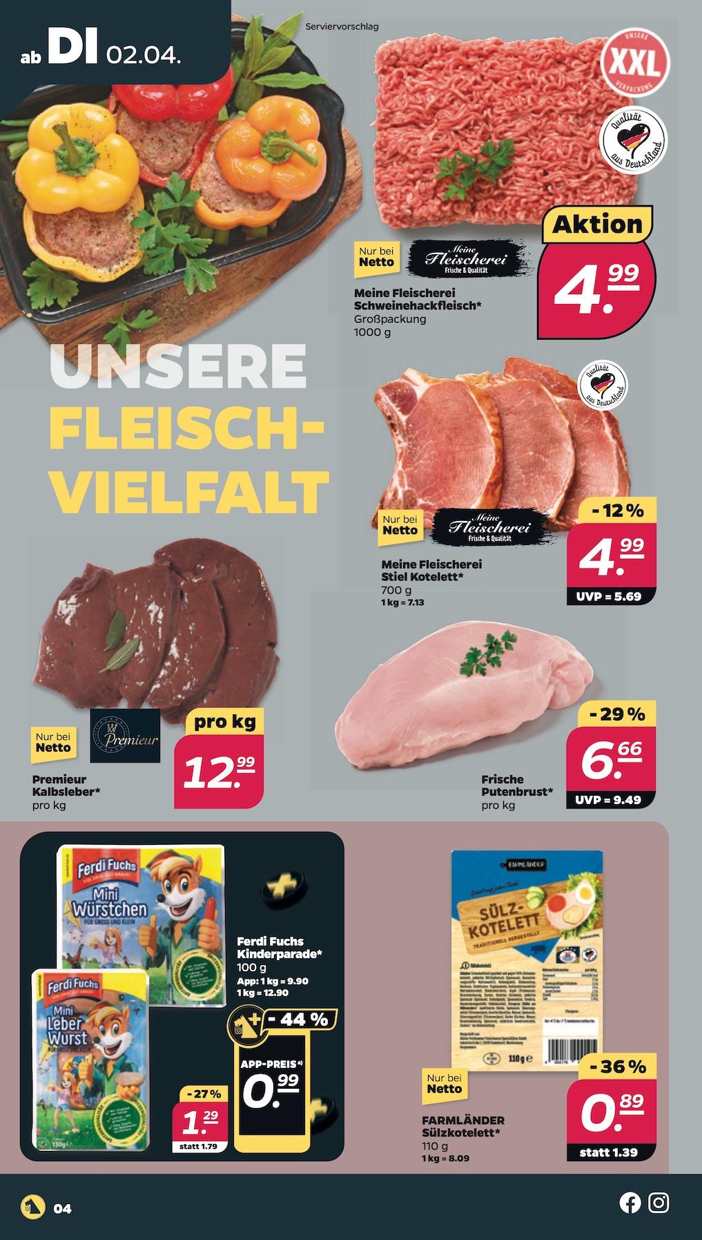 Netto Aktueller Prospekt ab Dienstag Seite 4