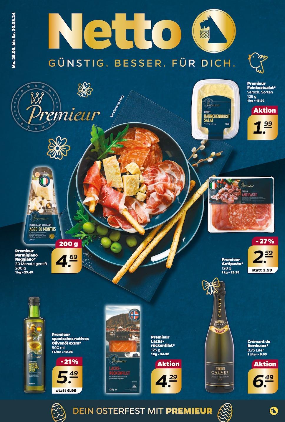 Netto Premieur Prospekt Seite 1