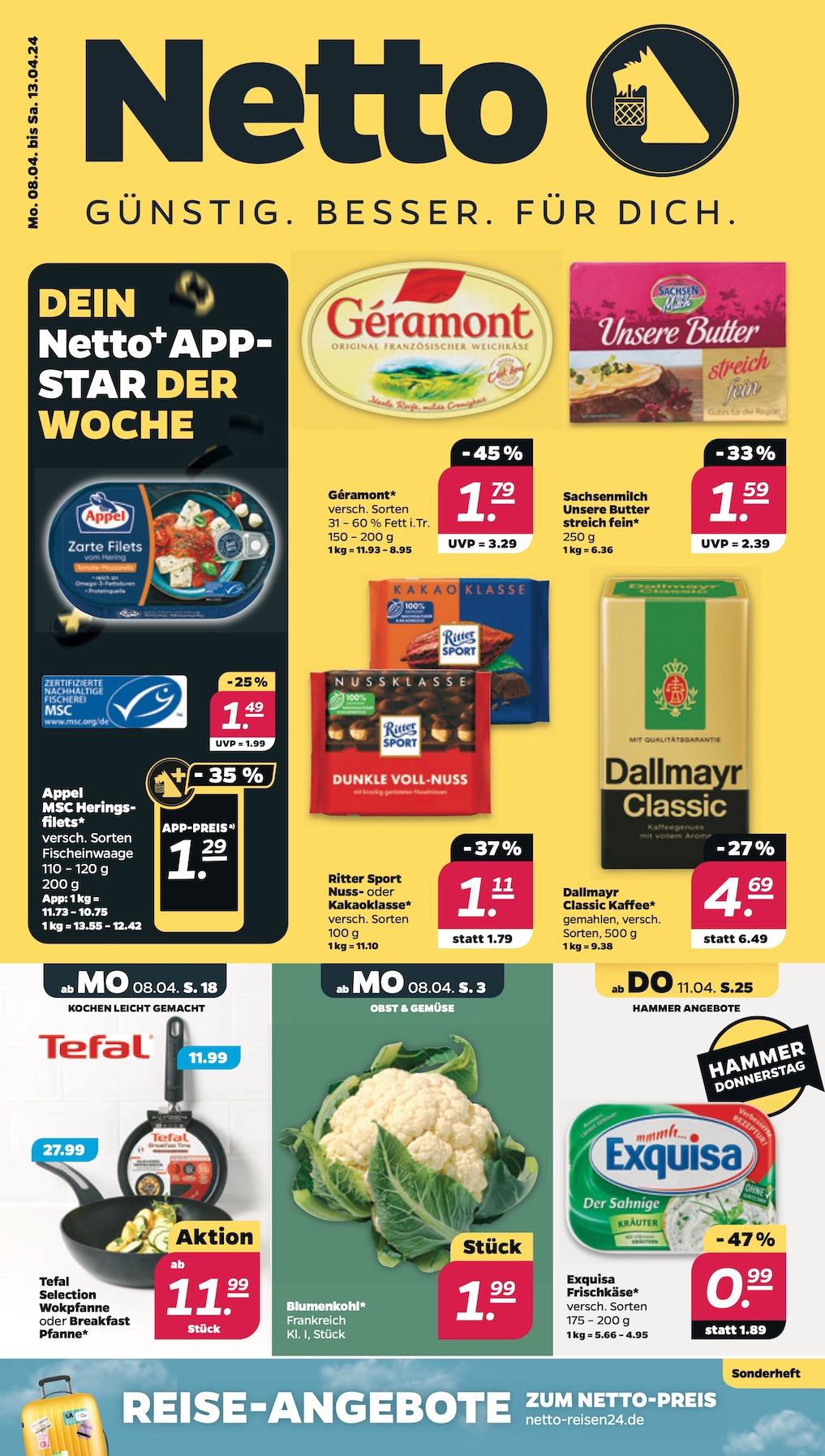 Netto Aktueller Prospekt ab Montag Seite 1