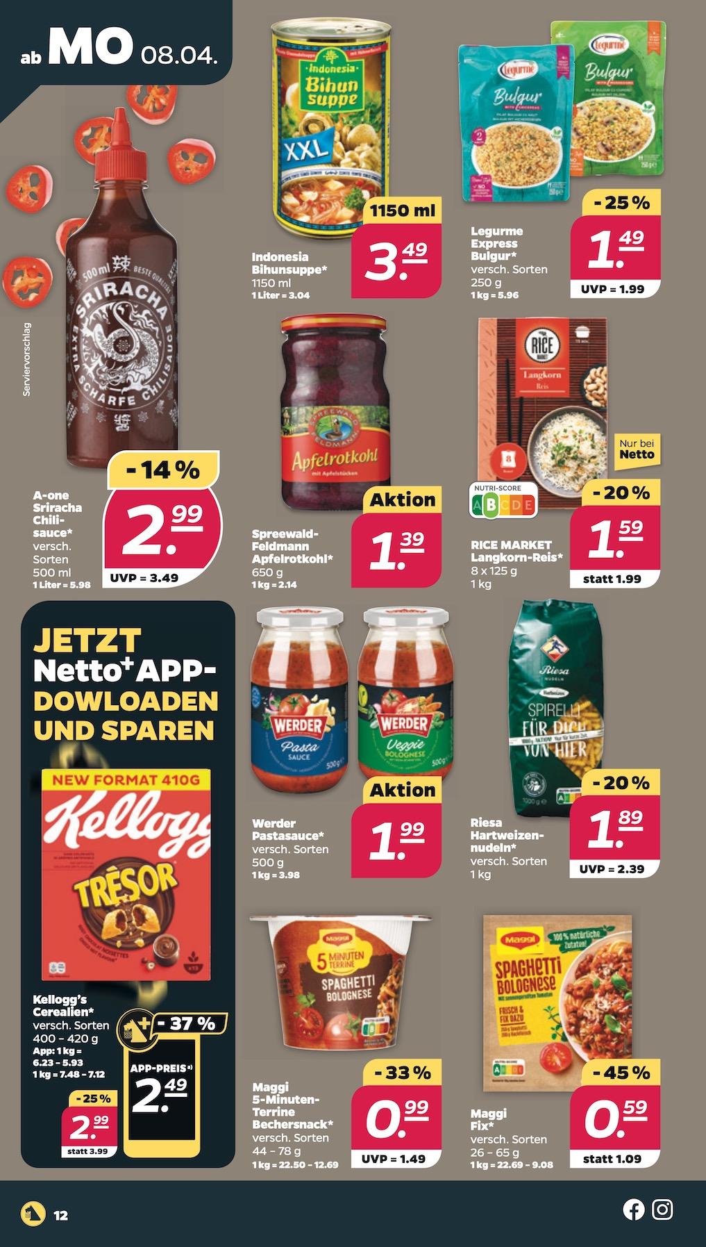 Netto Aktueller Prospekt ab Montag Seite 12