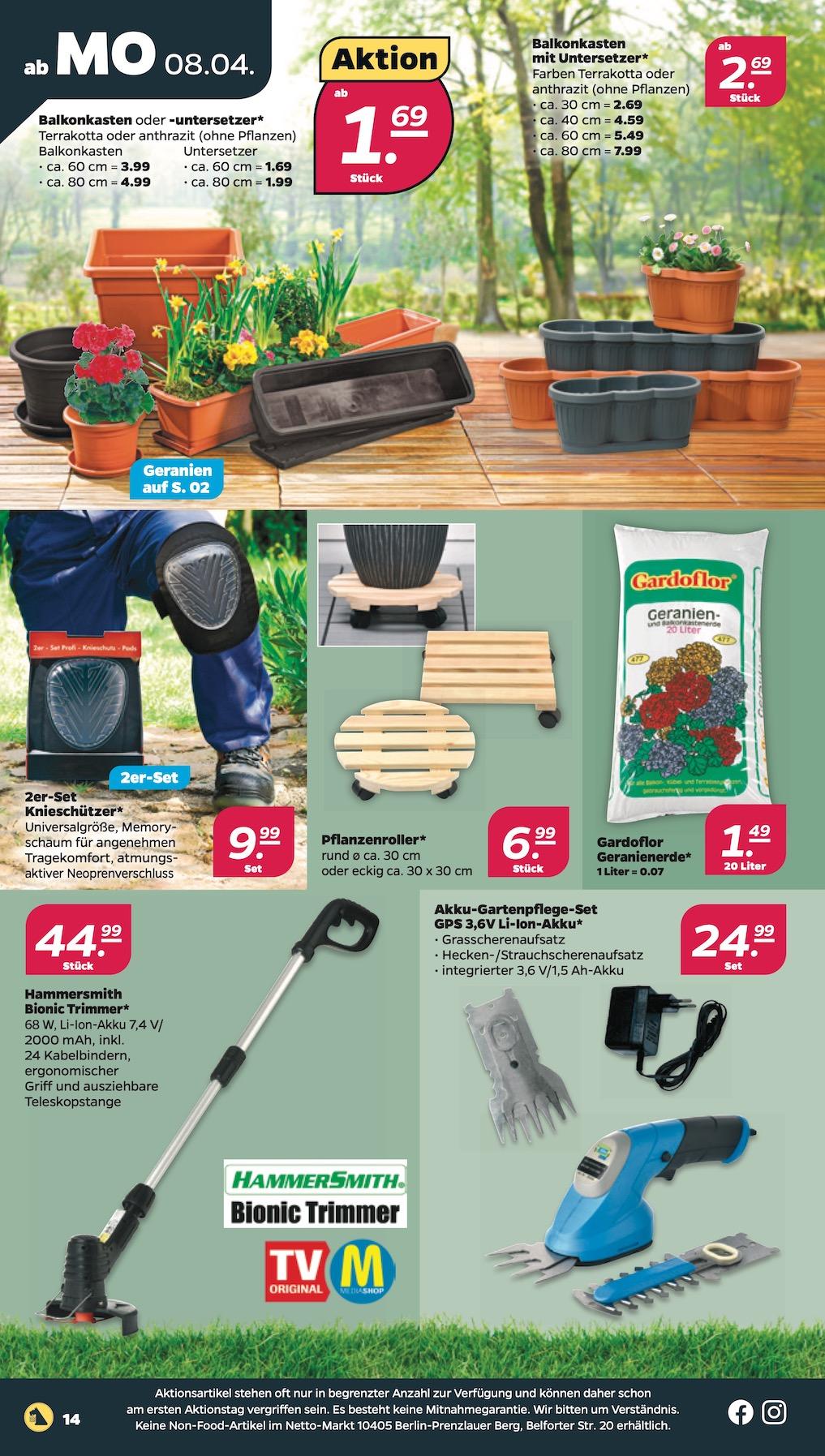 Netto Aktueller Prospekt ab Montag Seite 14