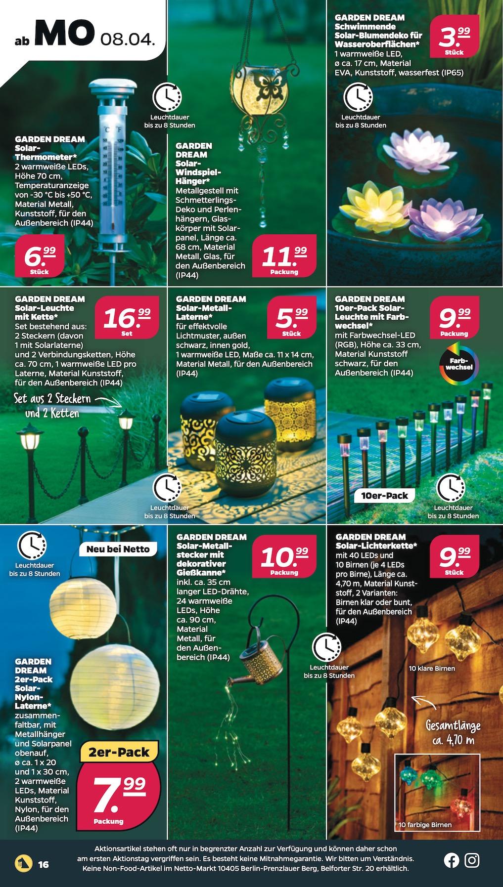 Netto Aktueller Prospekt ab Montag Seite 16