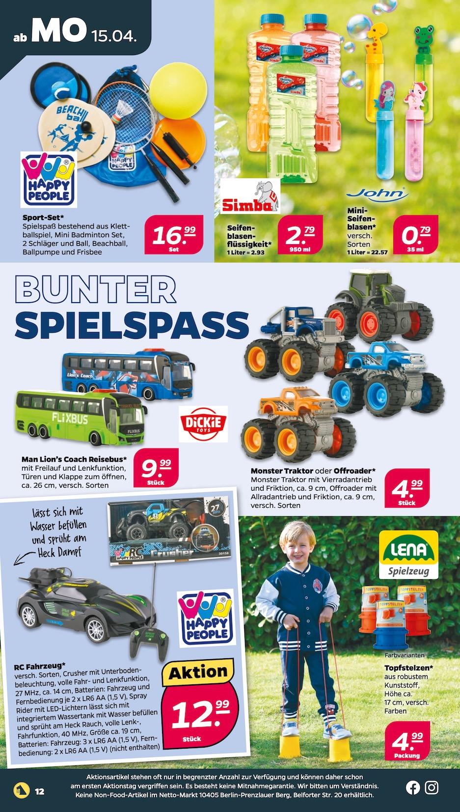 Netto Aktueller Prospekt ab Montag Seite 12