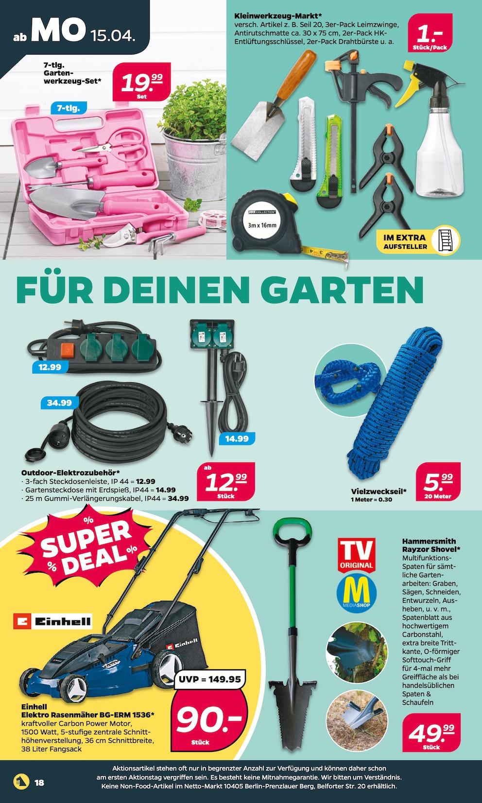 Netto Aktueller Prospekt ab Montag Seite 18