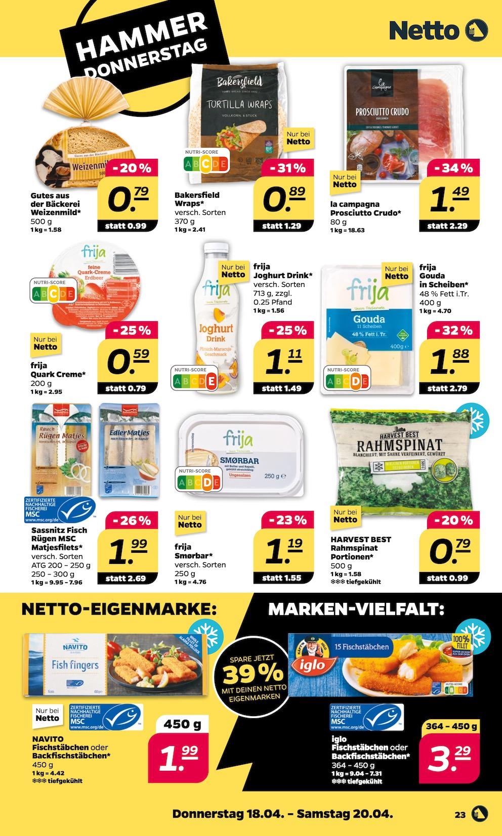 Netto Aktueller Prospekt ab Montag Seite 23