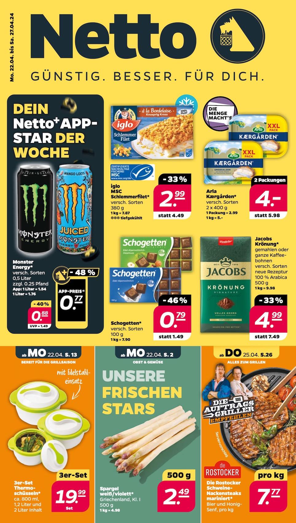 Netto Aktueller Prospekt ab Montag Seite 1