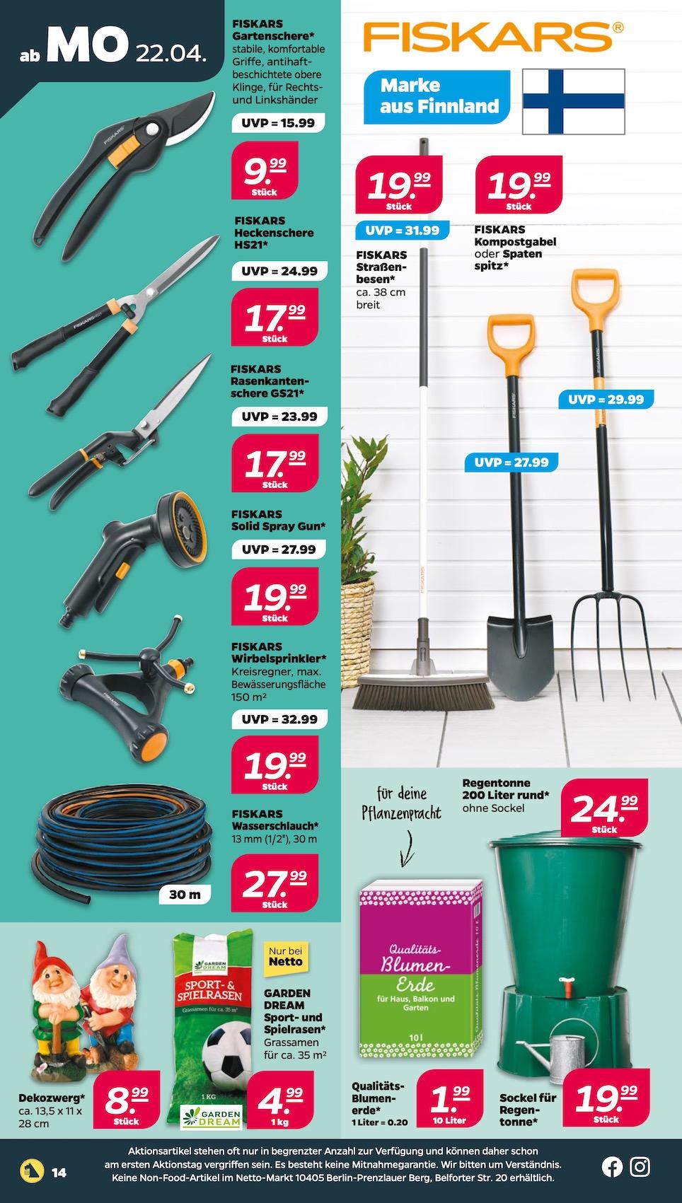 Netto Aktueller Prospekt ab Montag Seite 14