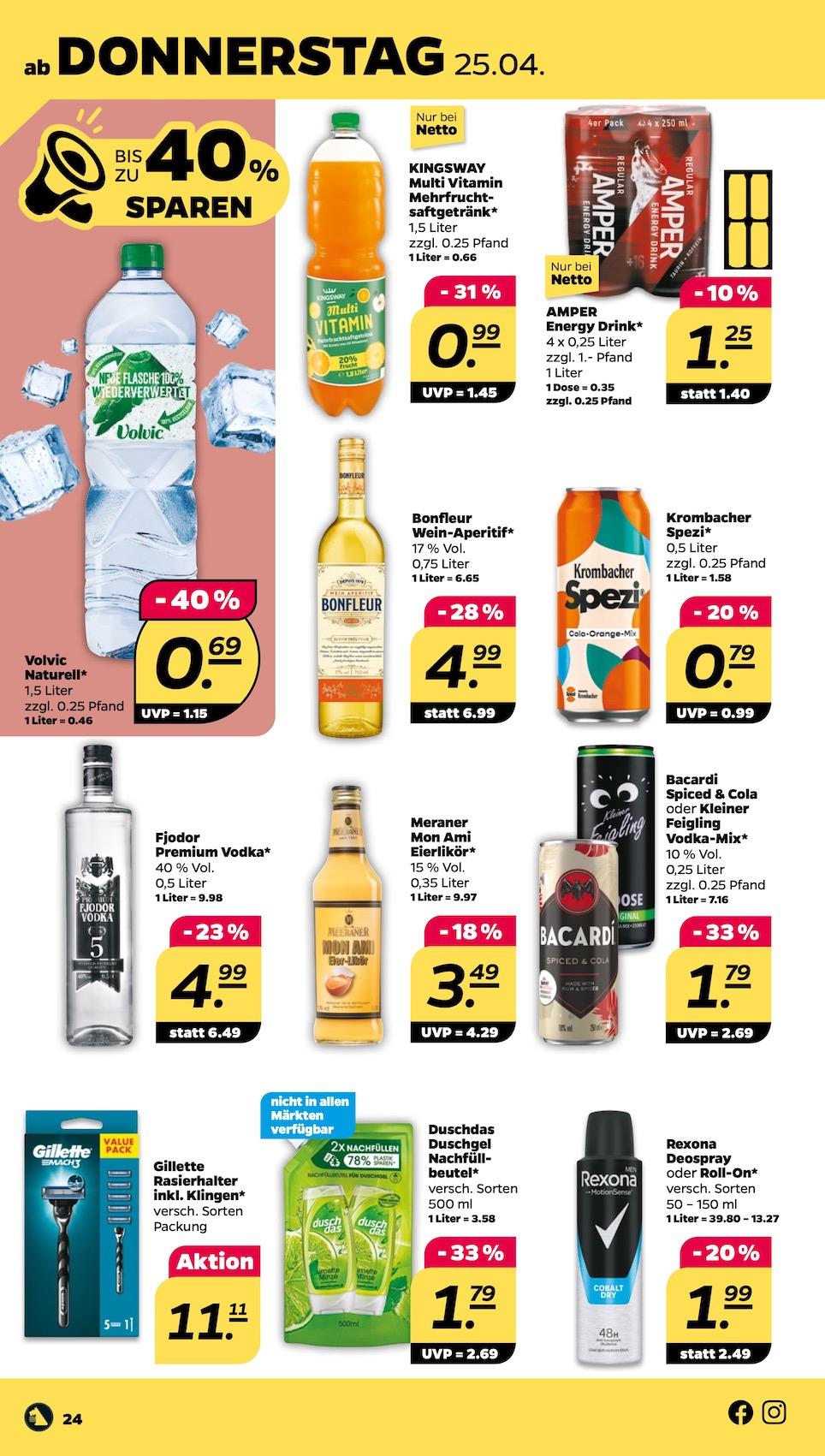Netto Aktueller Prospekt ab Montag Seite 24