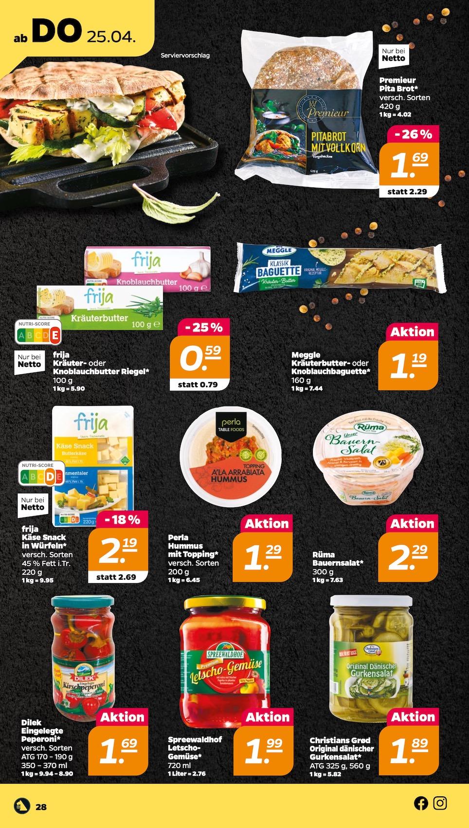 Netto Aktueller Prospekt ab Montag Seite 28