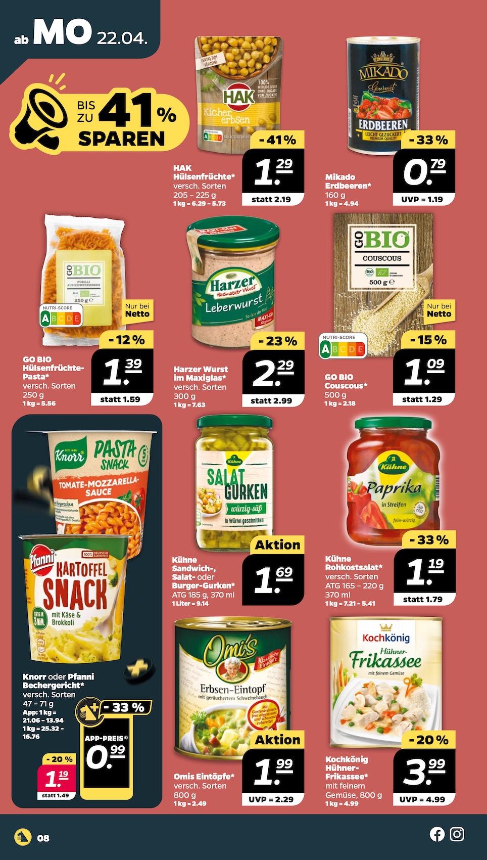 Netto Aktueller Prospekt ab Montag Seite 8
