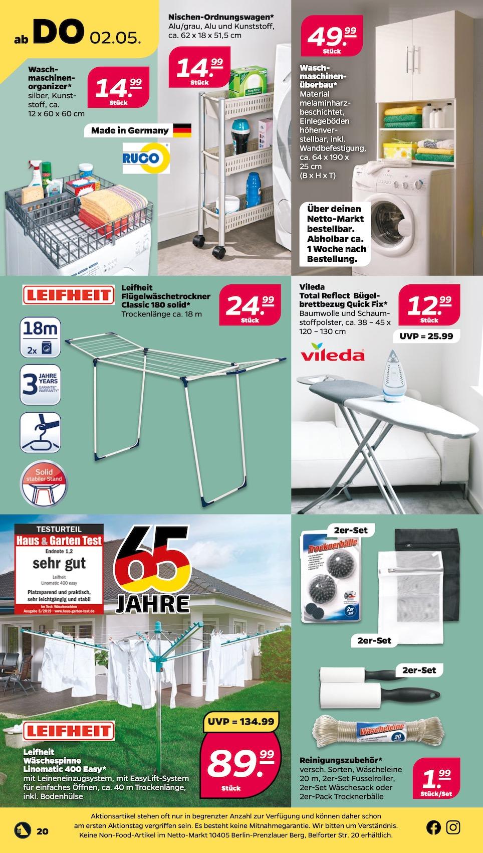 Netto Aktueller Prospekt ab Montag Seite 20