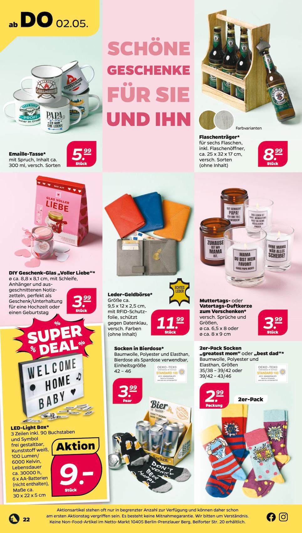 Netto Aktueller Prospekt ab Montag Seite 22