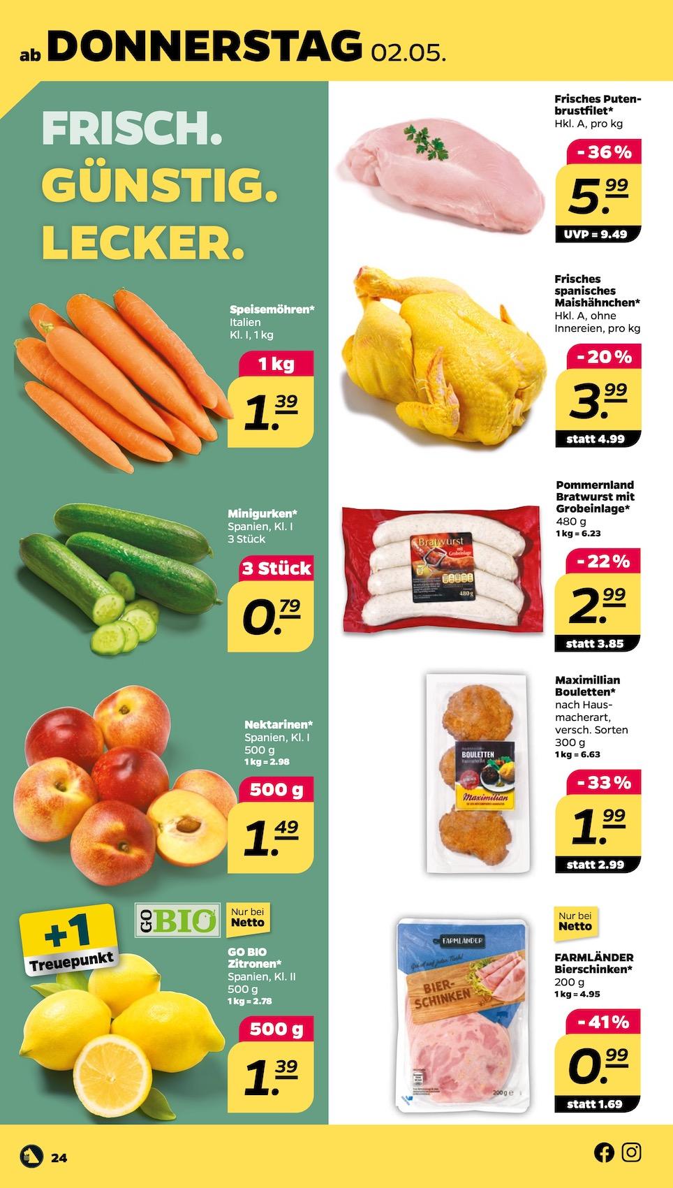 Netto Aktueller Prospekt ab Montag Seite 24