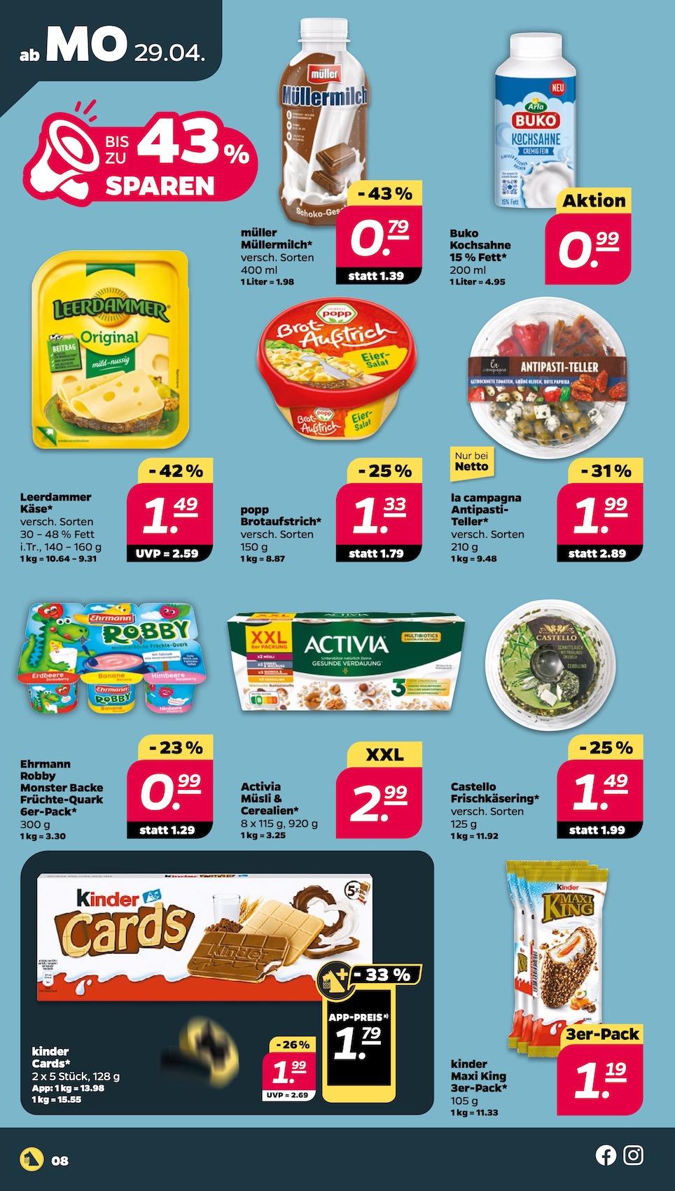 Netto Aktueller Prospekt ab Montag Seite 8