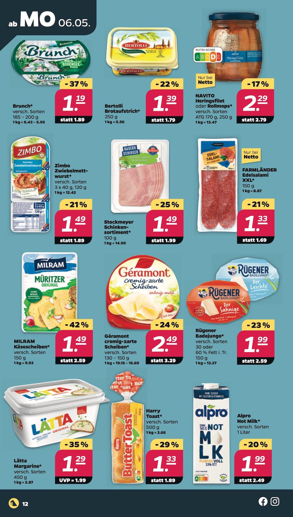 Netto Aktueller Prospekt ab Montag Seite 12