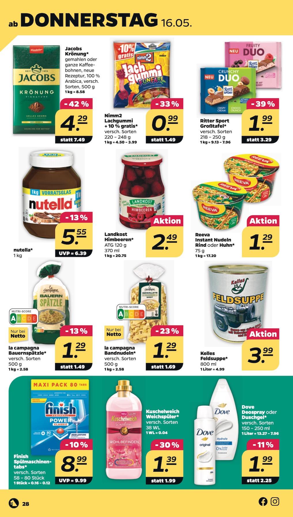 Netto Aktueller Prospekt ab Montag Seite 28