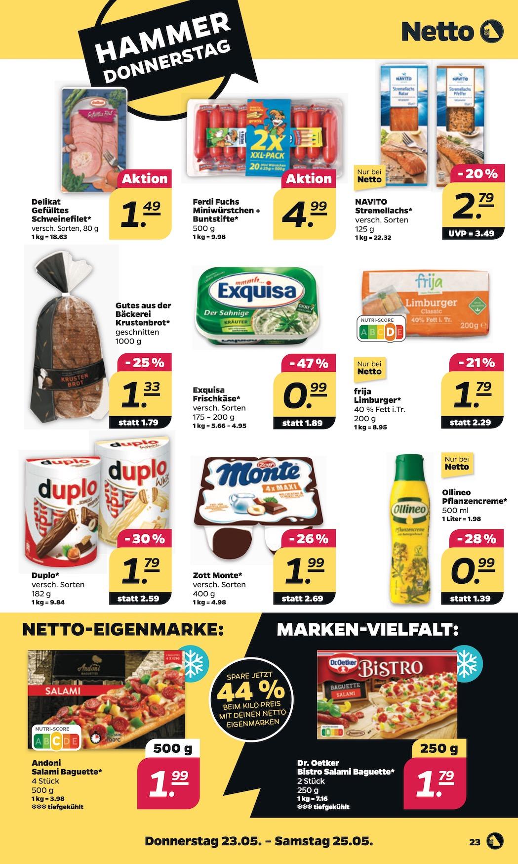 Netto Aktueller Prospekt ab Dienstag Seite 23