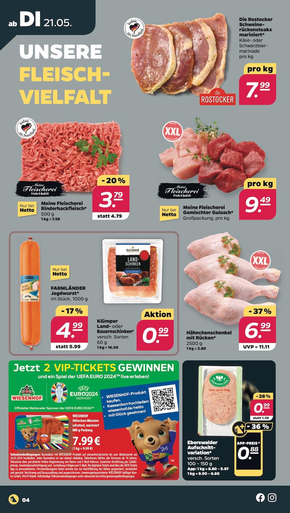 Netto Aktueller Prospekt ab Dienstag Seite 4
