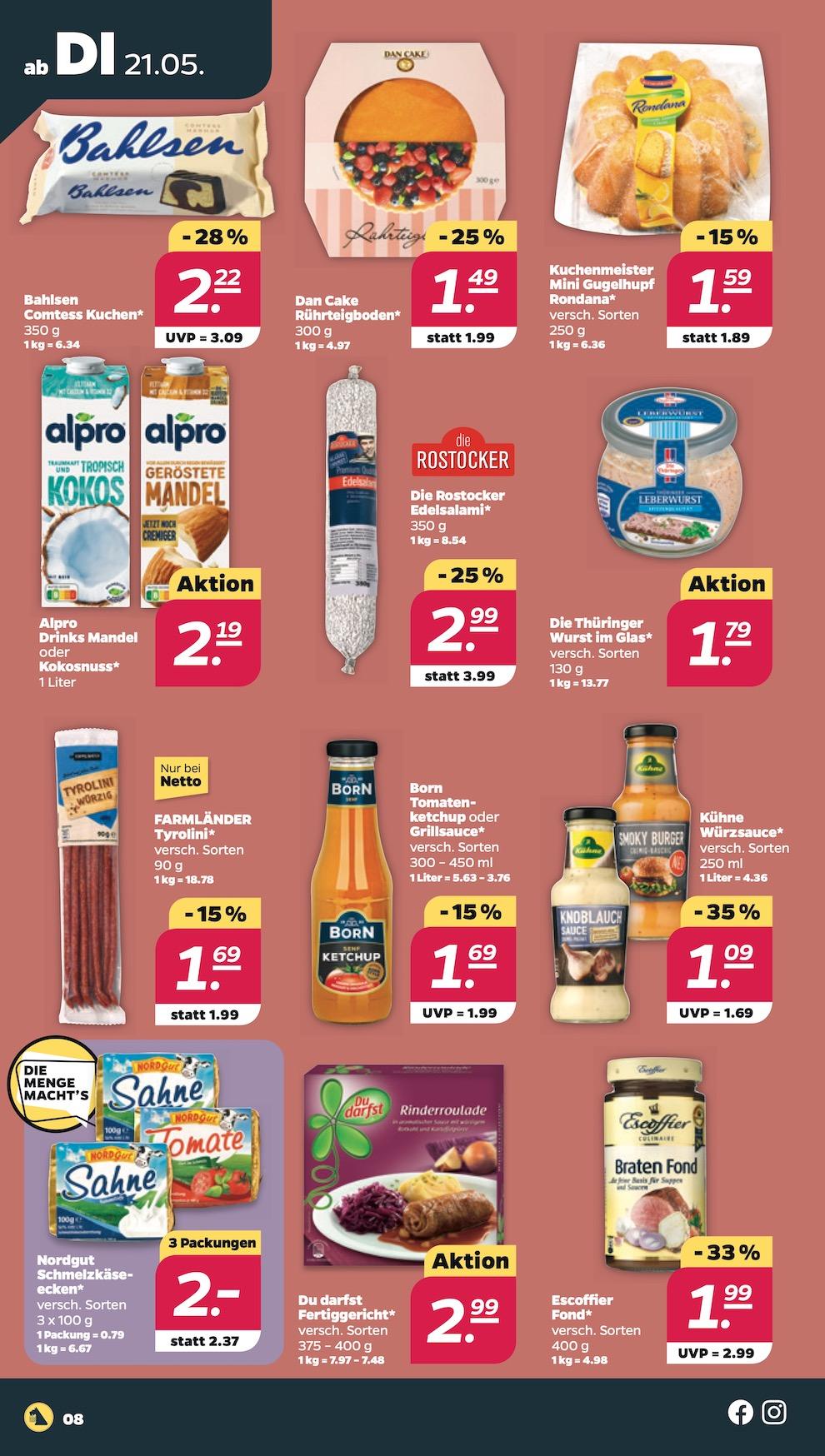 Netto Aktueller Prospekt ab Dienstag Seite 8