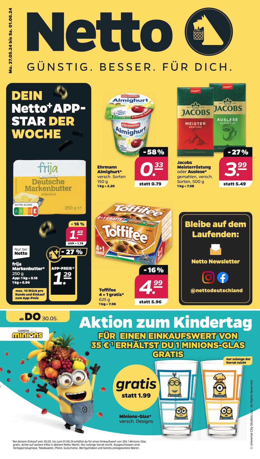 Netto Aktueller Prospekt ab Montag Seite 1