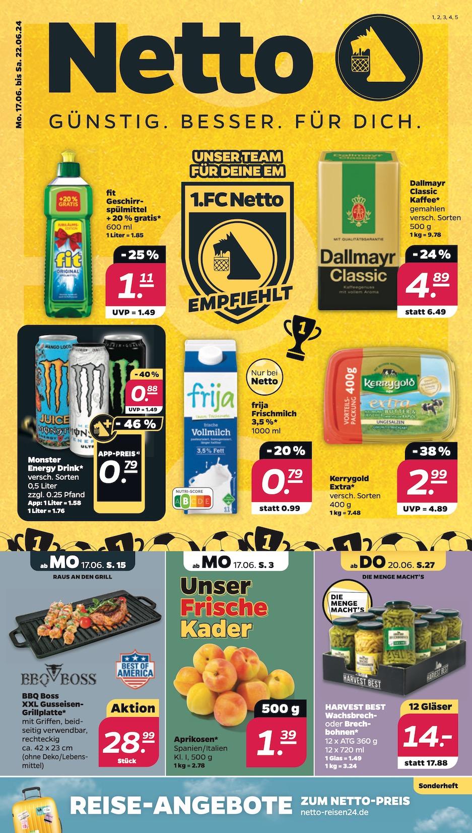 Netto Aktueller Prospekt ab Montag Seite 1