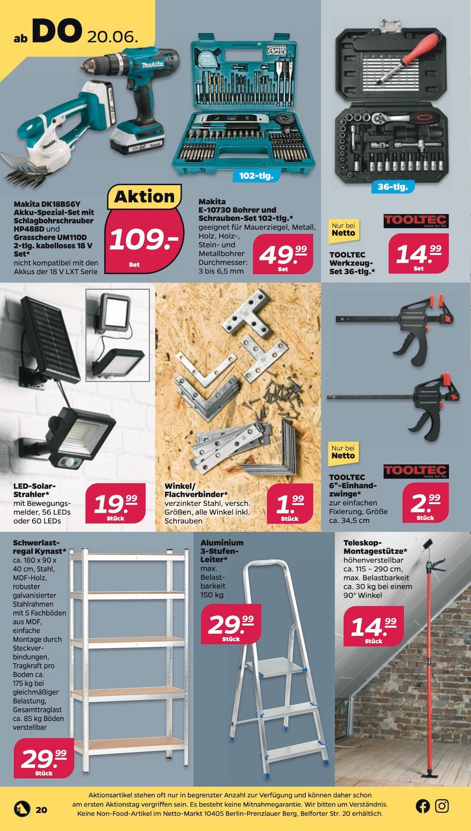 Netto Aktueller Prospekt ab Montag Seite 20