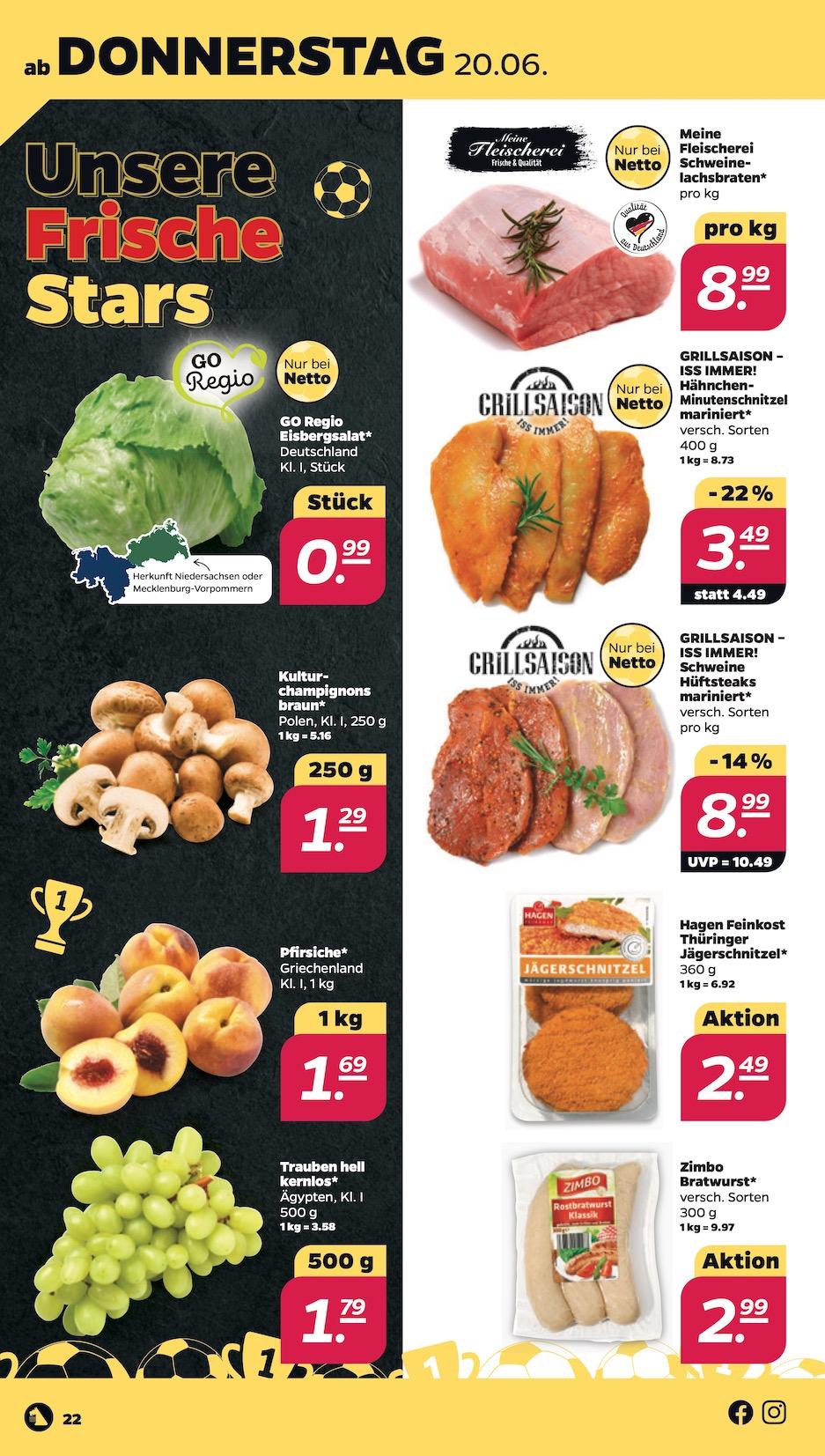 Netto Aktueller Prospekt ab Montag Seite 22
